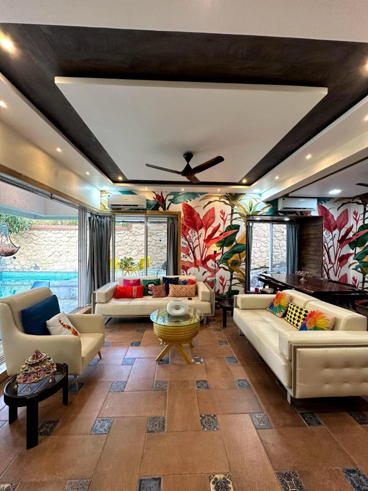 Tropical Villa II 4 Bhk II Lonavala II 1 Mountain View II 2 Private Pool II 3 Big Terrace Extérieur photo
